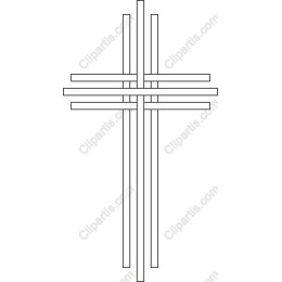 Stylized Minimalist Cross