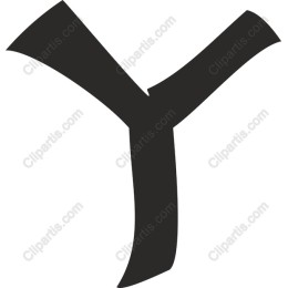 Minimalist Letter 'Y'