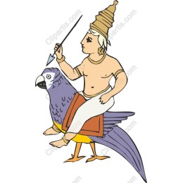 Majestic Bird Rider