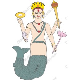 Majestic Mermaid Deity