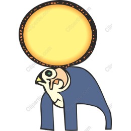 Whimsical Bird and Sun