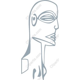 Abstract Human Face