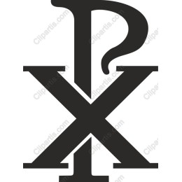 Chi-Rho: Elegant Christian Symbol