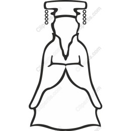 Elegant Traditional Figure