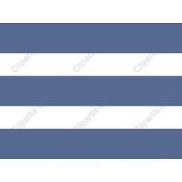 Blue and White Striped