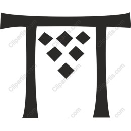 Geometric Elegance: Stylish Black and White