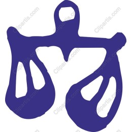 Balance Scale in Purple
