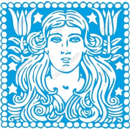 Ethereal Woman Art Nouveau