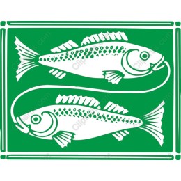 Elegant Aquatic Duo: Two Fish