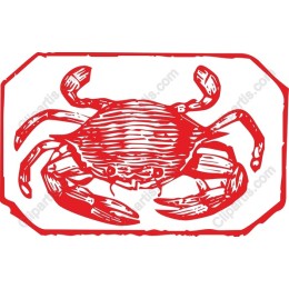 Charming Red Crab