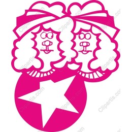 Whimsical Pink Duo