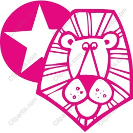 Playful Lion and Star