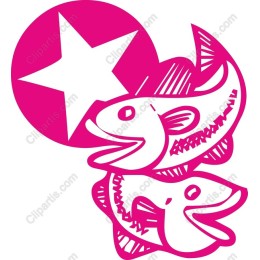 Playful Fish Duo