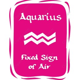 Aquarius - Fixed Sign of Air