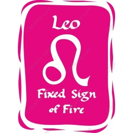 Leo Zodiac - Fixed Sign of Fire