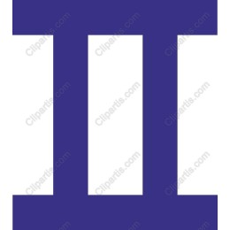 Minimalist Gemini Zodiac Sign
