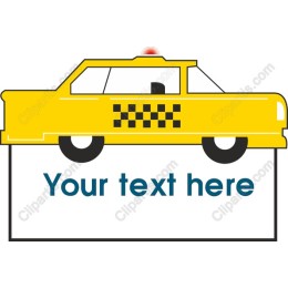 Customizable Yellow Taxi