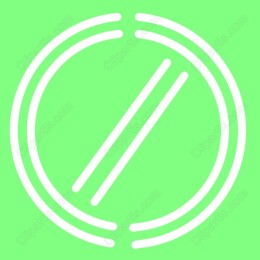 Minimalist Circular Symbol