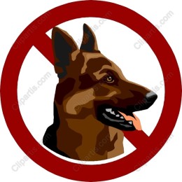 No Dogs Allowed - German Shepherd
