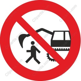 No Entry Construction Sign