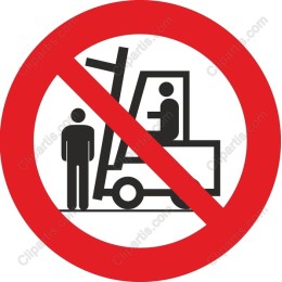 No Entry Forklift Safety