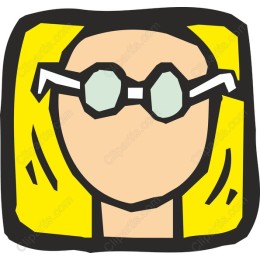 Stylish Character with Glasses