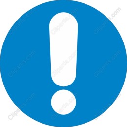 Blue Exclamation Mark