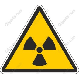 Radiation Warning Sign