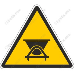 Wheelbarrow Safety Warning Sign