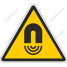 Caution Magnet