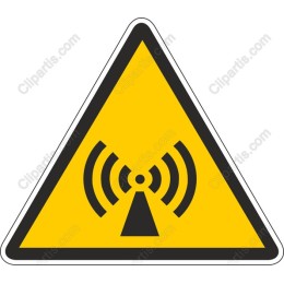 Radiation Warning Sign