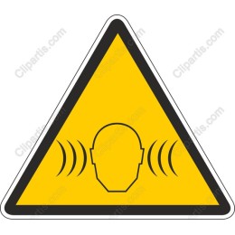 Auditory Hazard Warning Sign