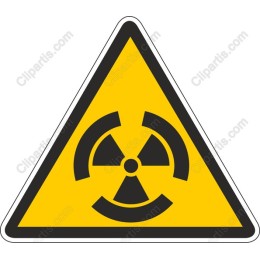 Radiation Hazard Warning Sign