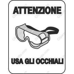 Attention: Wear Safety Goggles