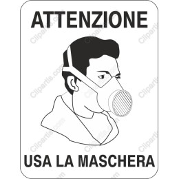 Attention: Wear a Mask - Health Safety