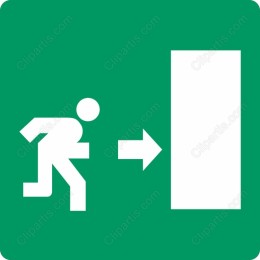 Emergency Exit Sign