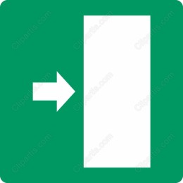 Green Direction Sign Icon