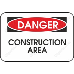 Danger Construction Area