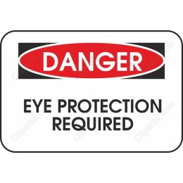 Danger: Eye Protection Required