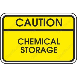Caution: Chemical Storage