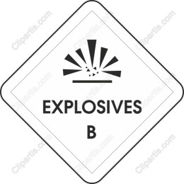 Explosives Hazard Symbol