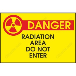 Radiation Warning Sign