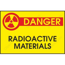 Danger Radioactive Materials