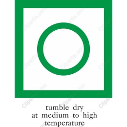 Tumble Dry Care Symbol