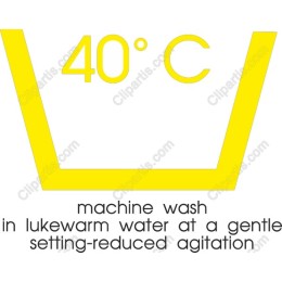 40°C Machine Wash Care