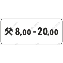 Work Hours Sign