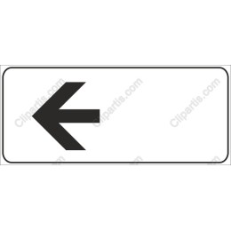 Left Arrow - Directional Signage