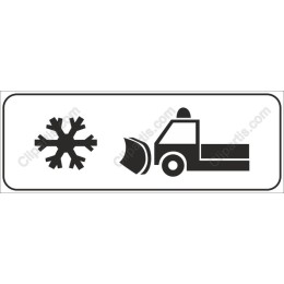 Snow Plow and Snowflake