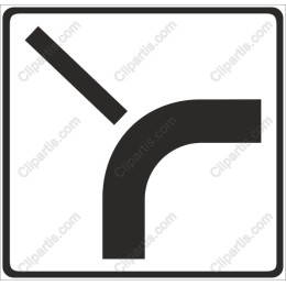 Minimalist Directional Road Sign