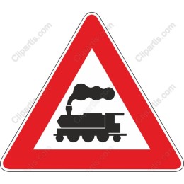Train Crossing Sign